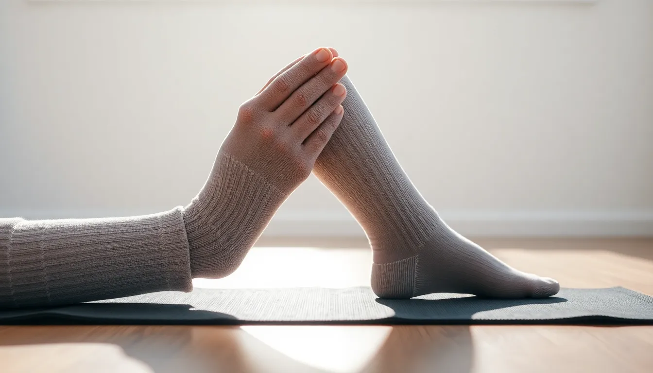 Socken für Yoga
