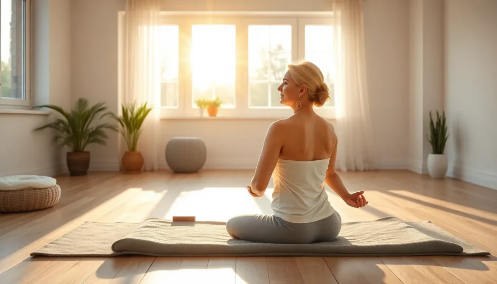 Yoga bei Erschöpfung