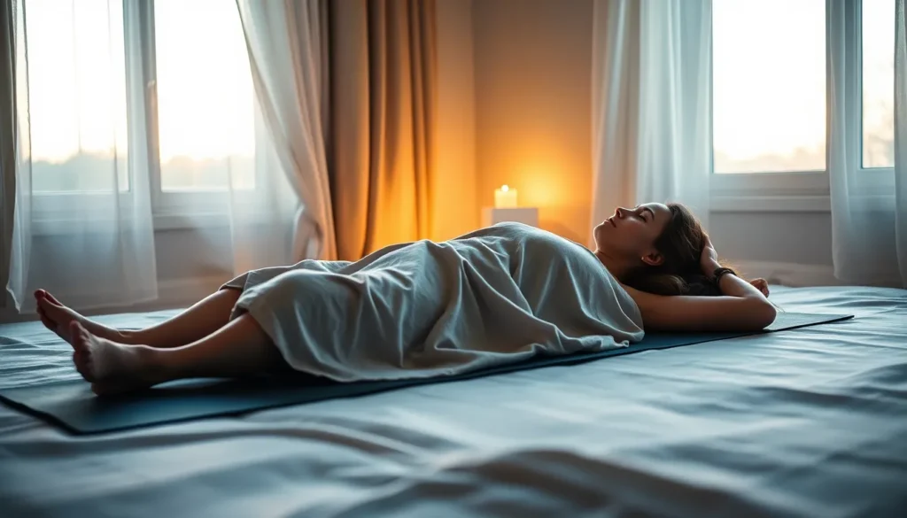 Yoga bei Schlafproblemen